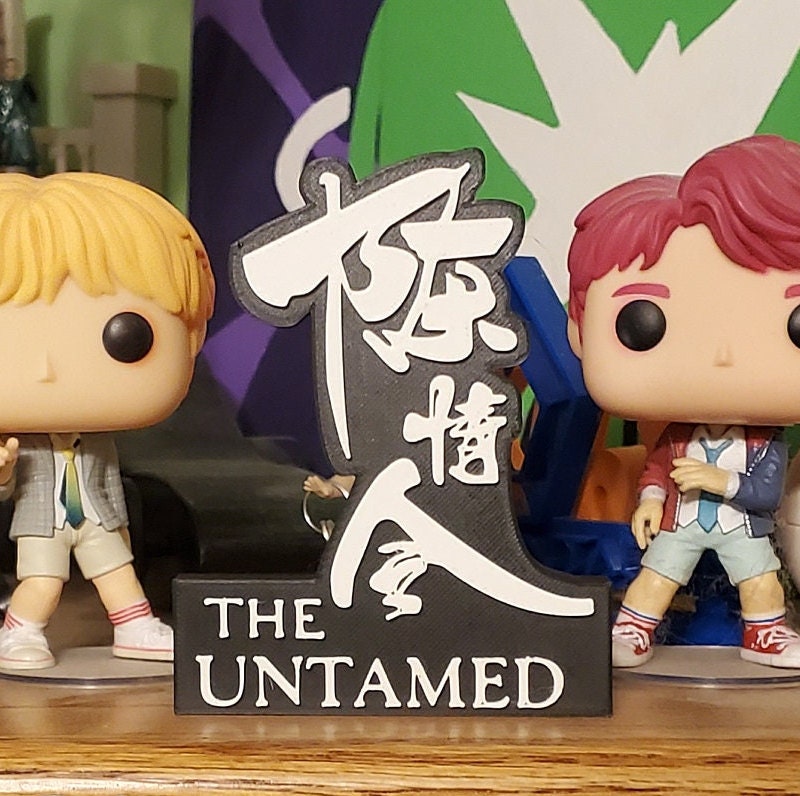 The Untamed Logo Standee