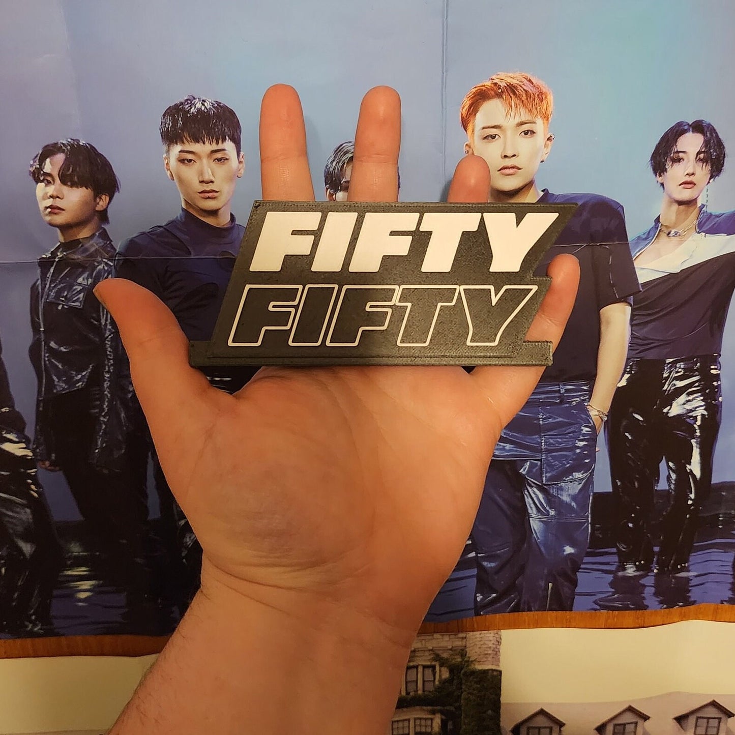 Fifty Fifty Standee