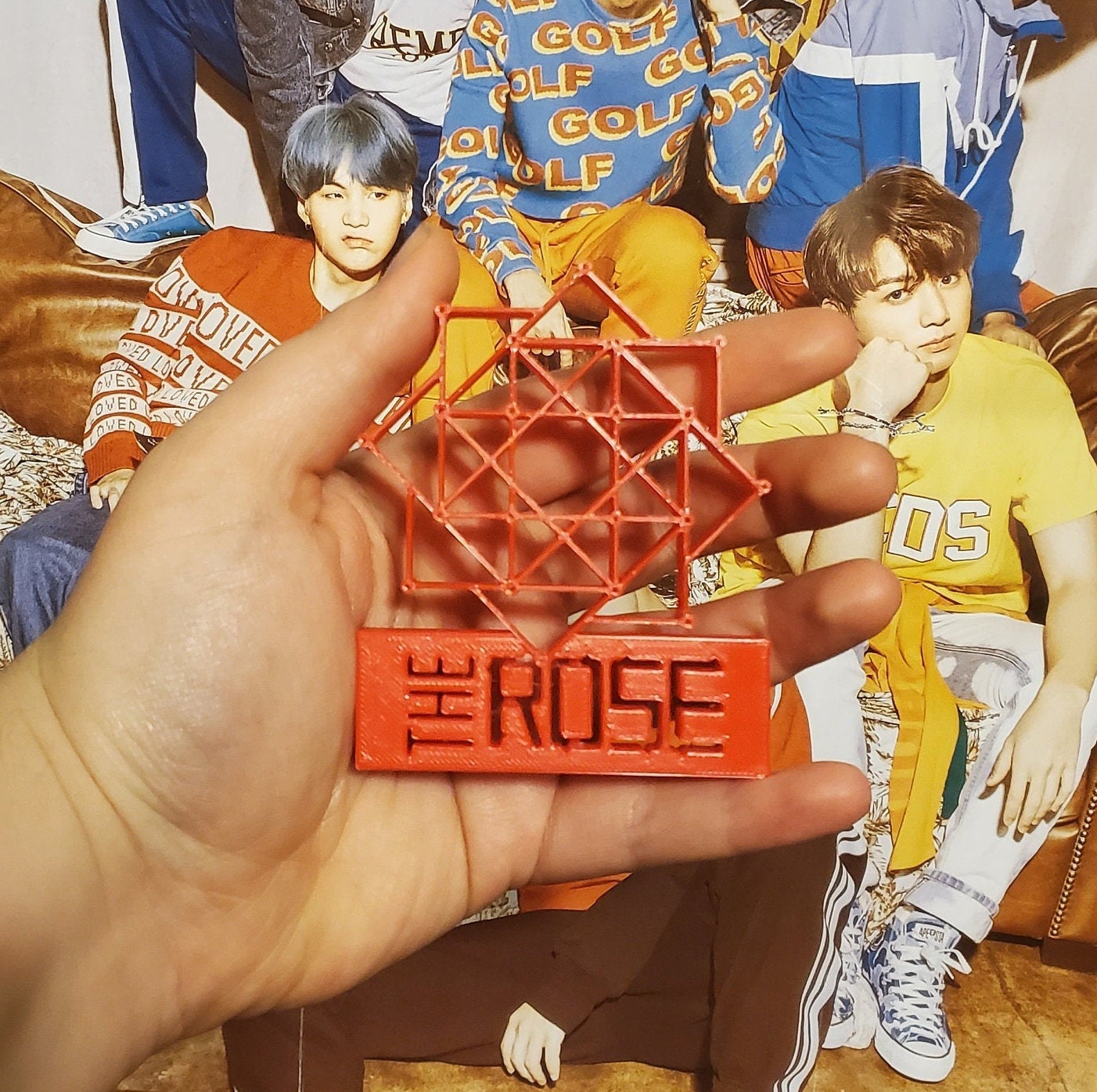 The Rose Logo Standee