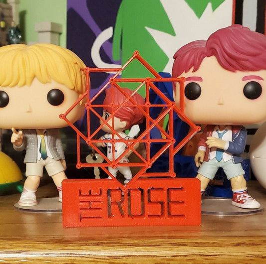 The Rose Logo Standee