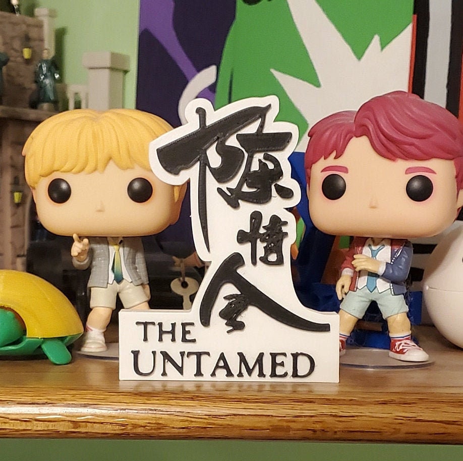 The Untamed Logo Standee