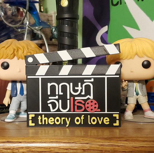 Theory Of Love Logo Standee