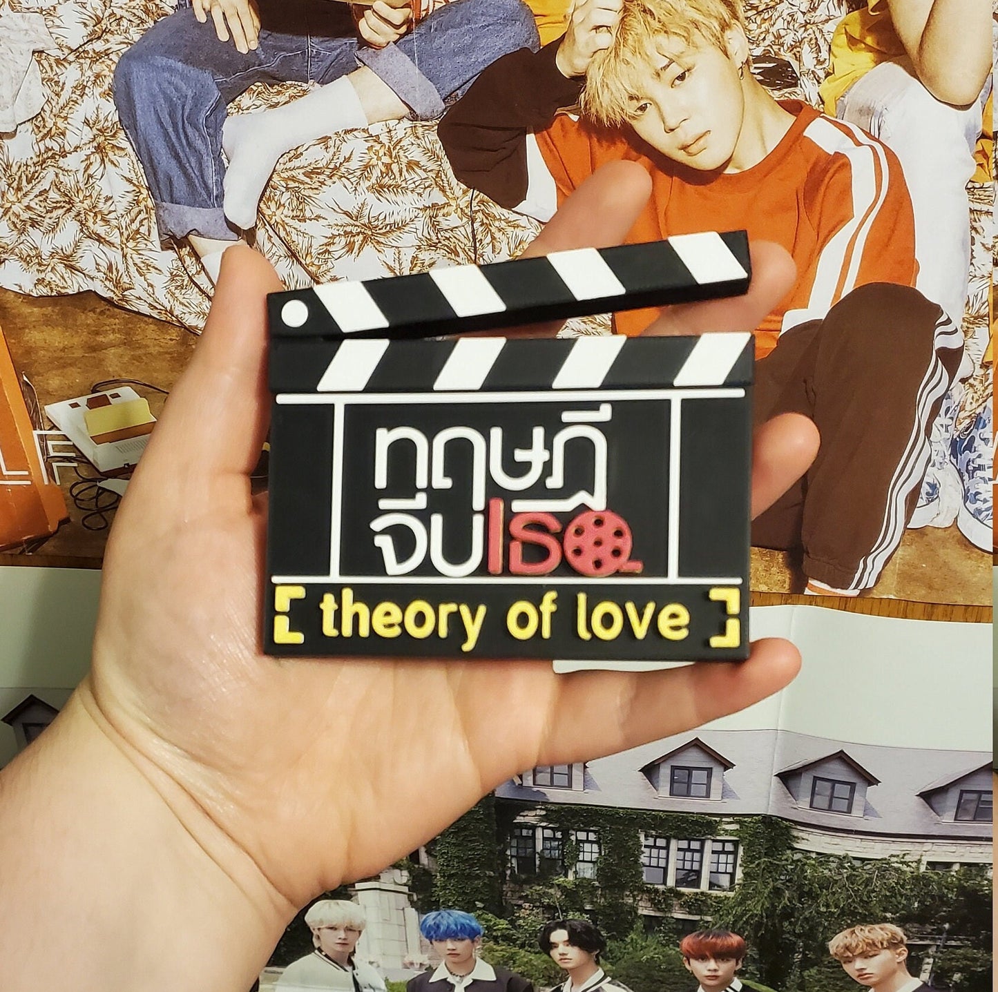 Theory Of Love Logo Standee