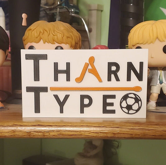TharnType S1 Logo Standee