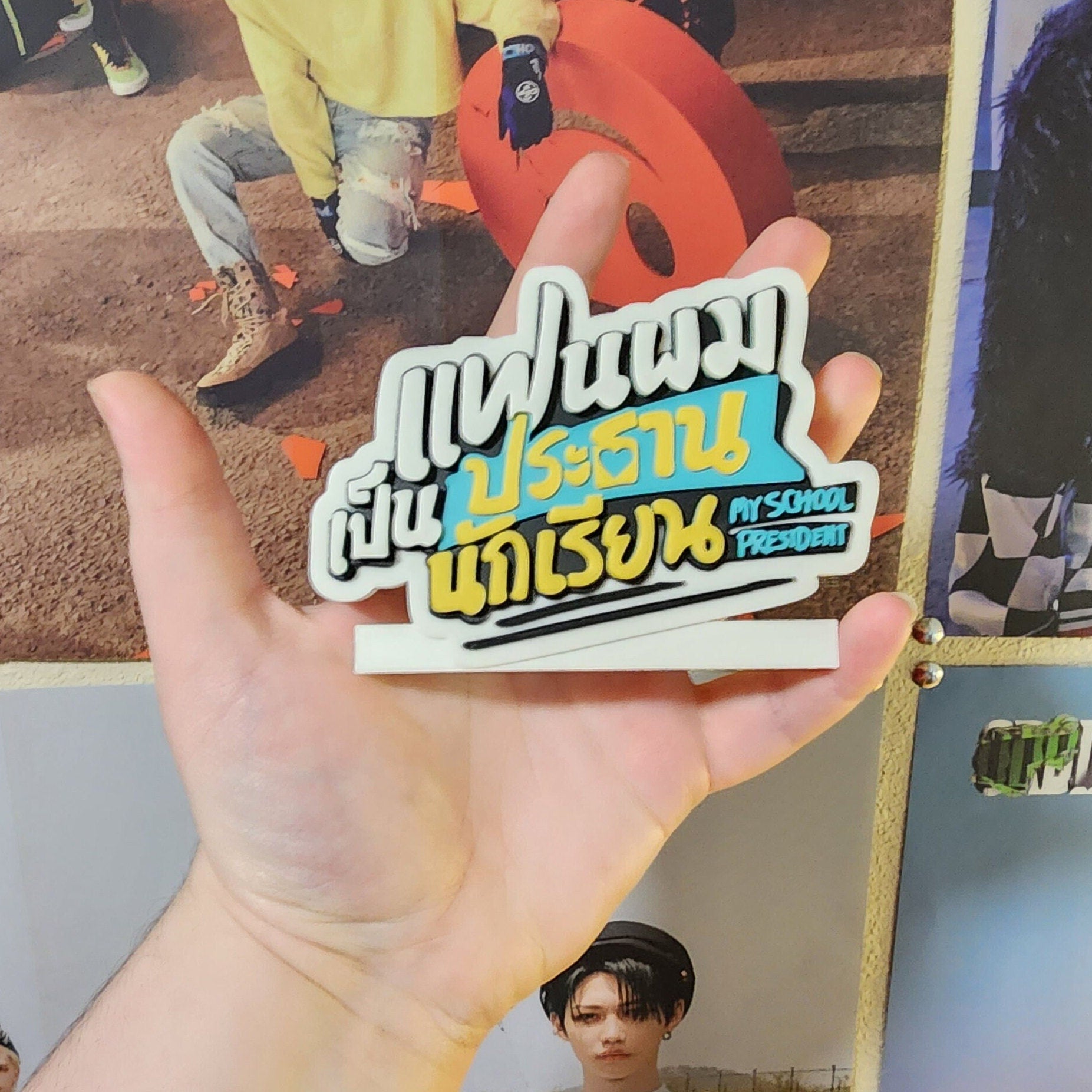 My School President Standee