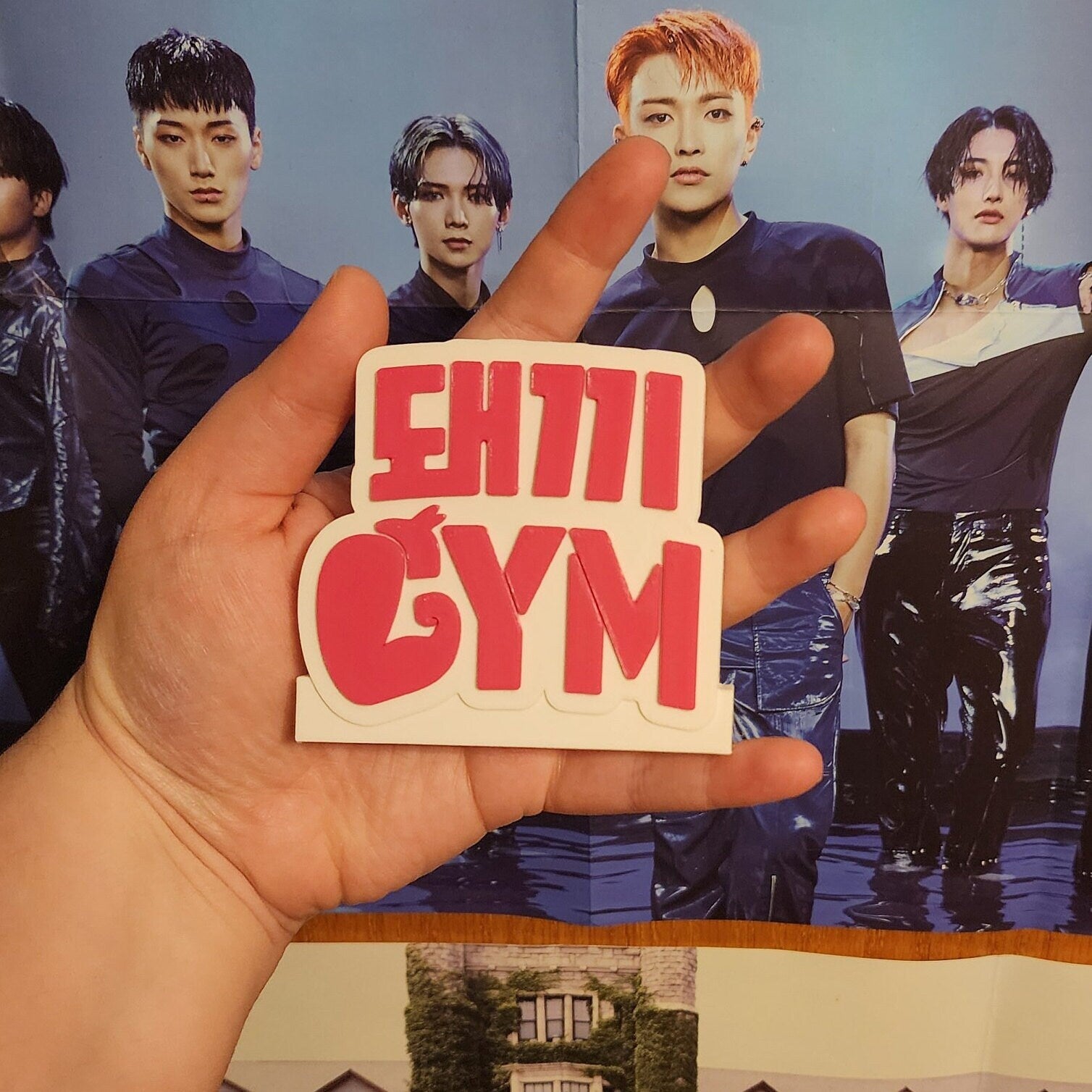 Stray Kids Dwaekki Gym Standee