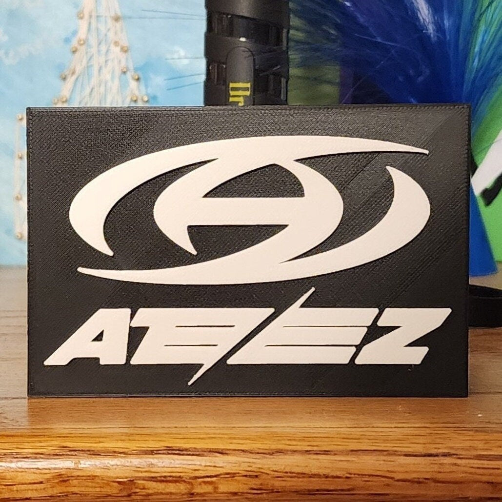 Ateez The World Standee