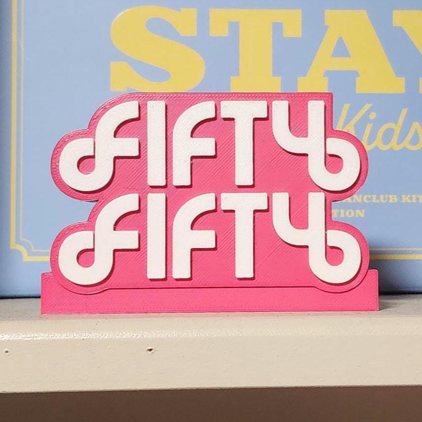 Fifty Fifty Standee