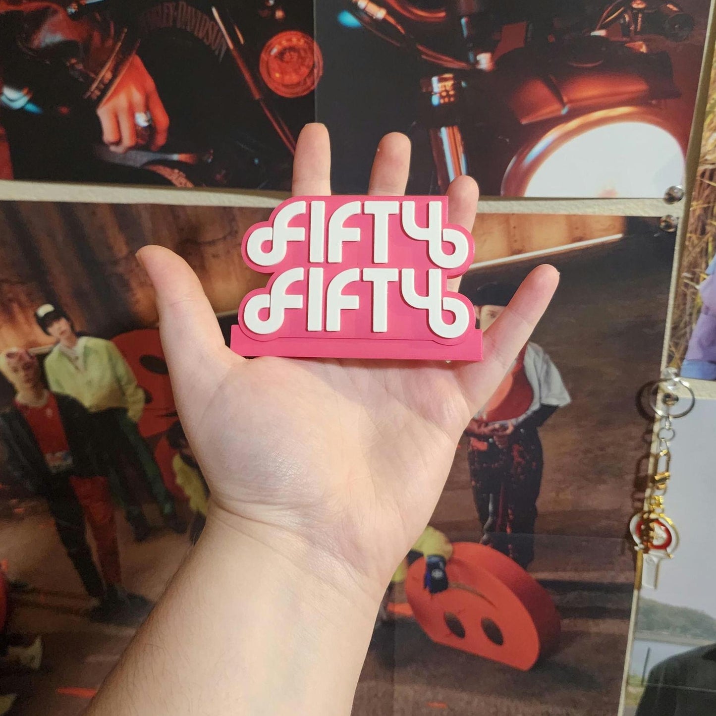 Fifty Fifty Standee