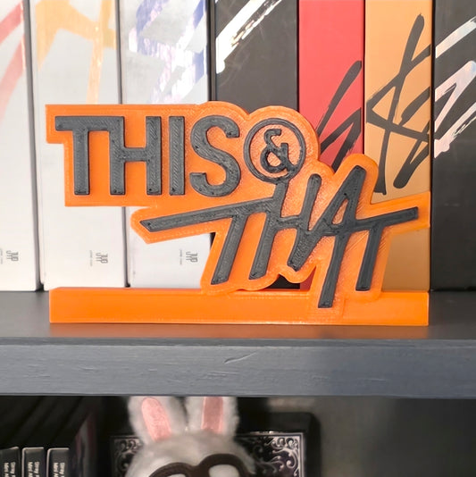 Stray Kids This & That K-Pop Logo Standee