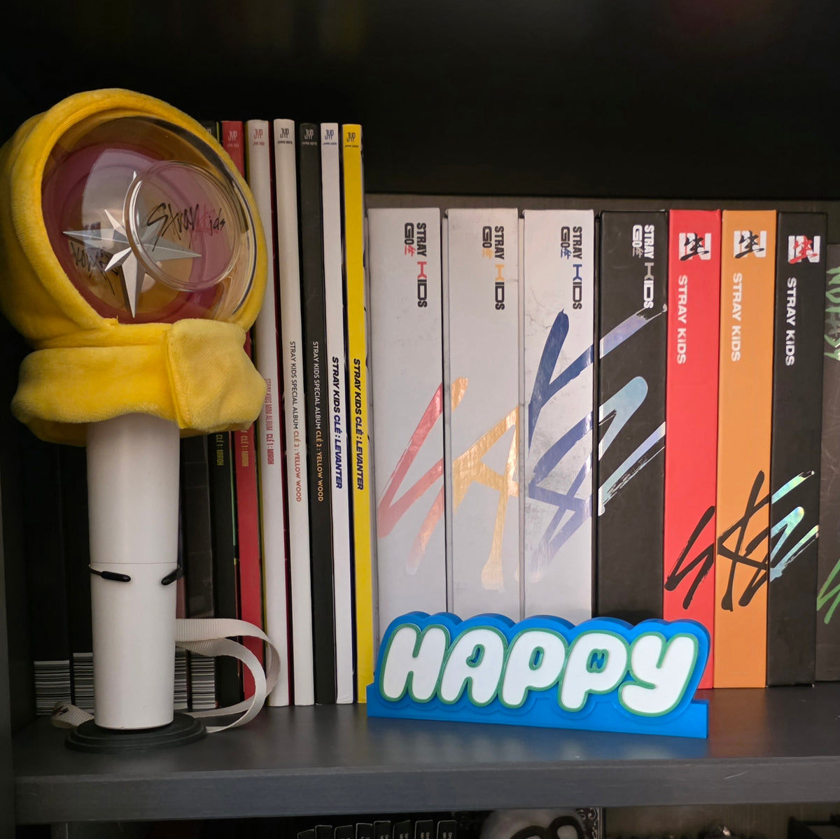 BTS Jin Happy K-Pop Logo Standee