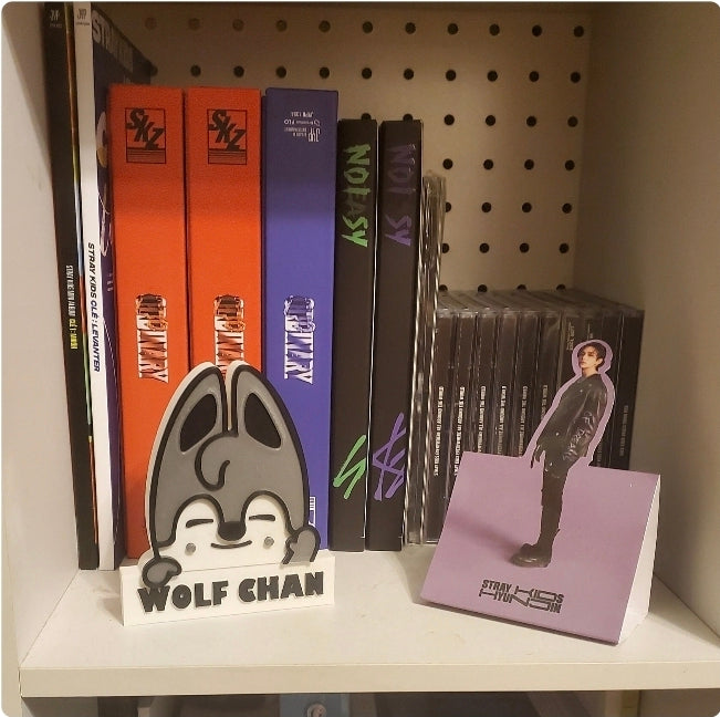 Stray Kids Skzoo Wolfchan K-Pop Standee