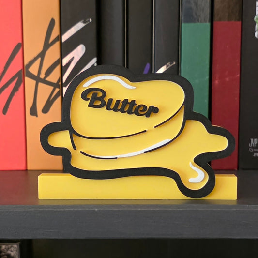 BTS Butter K-Pop Logo Standee