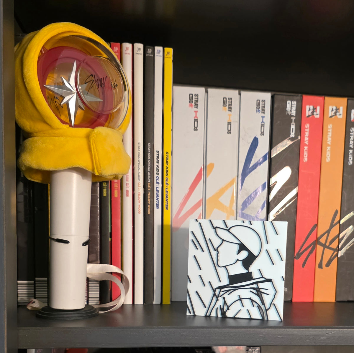 BTS RM Rain K-Pop Logo Standee