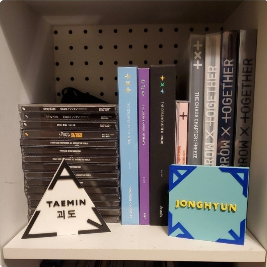 Shinee Jonghyun K-Pop Logo Standee