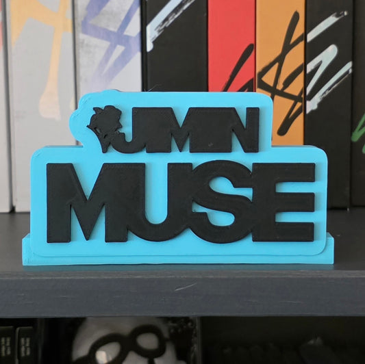 BTS Jimin Muse K-Pop logo Standee