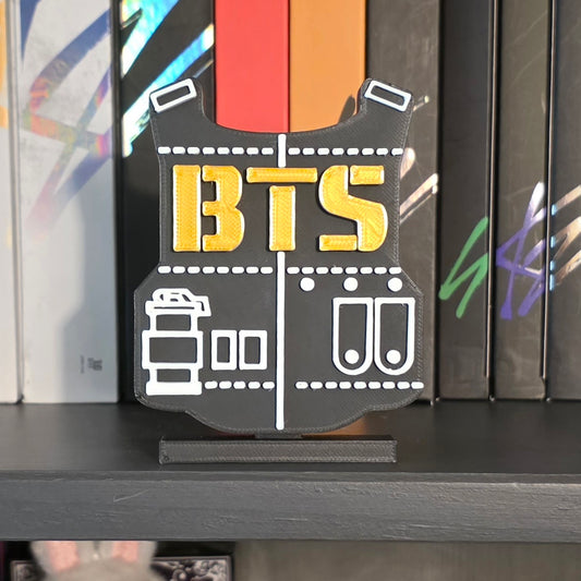 BTS Bangtan K-Pop Logo Standee