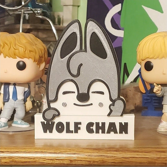 Stray Kids Skzoo Wolfchan K-Pop Standee