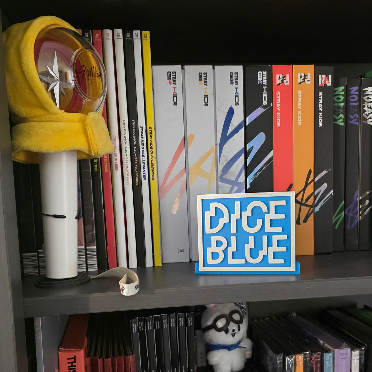 DICEBLUE T-Pop Logo Standee
