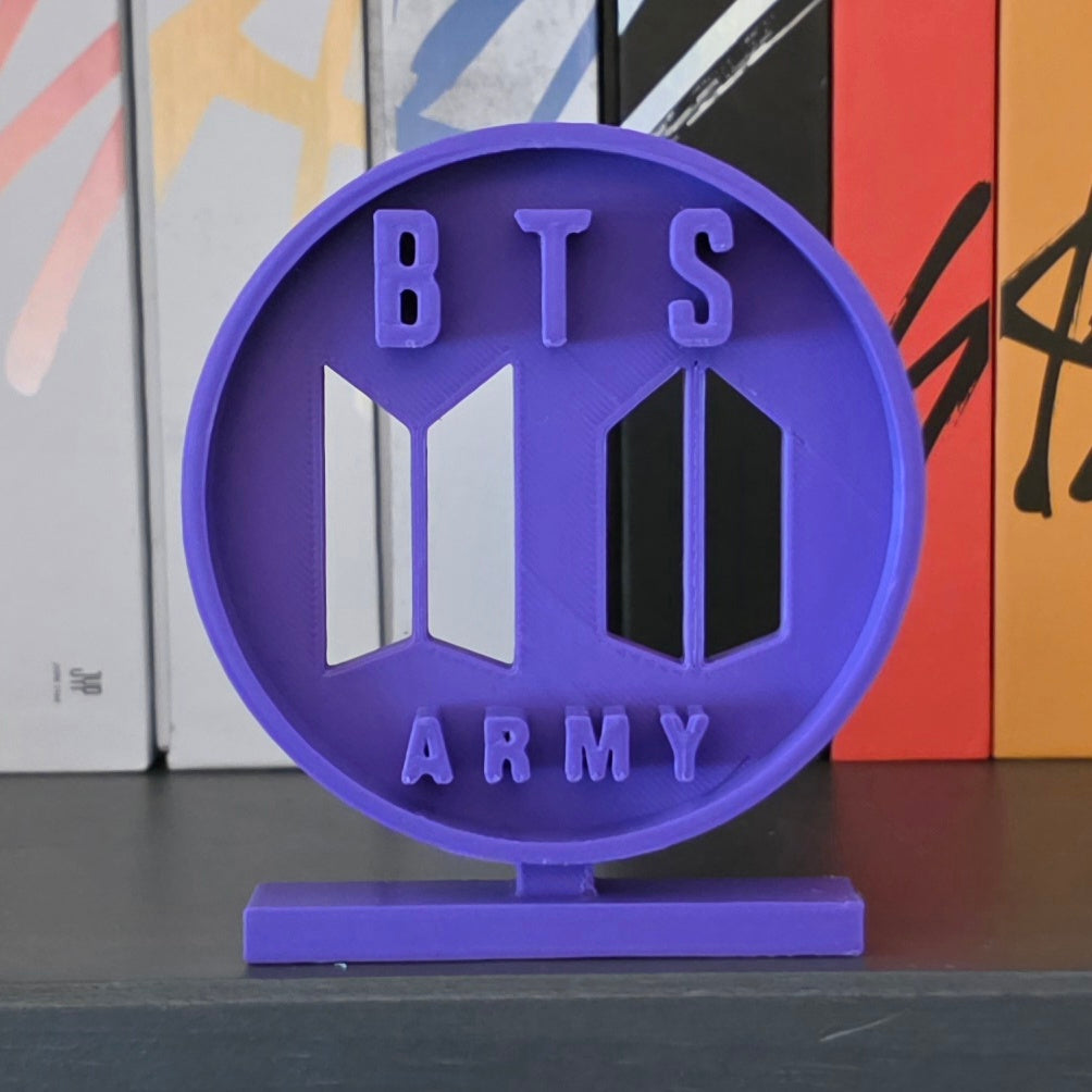 BTS Army K-Pop Logo Standee