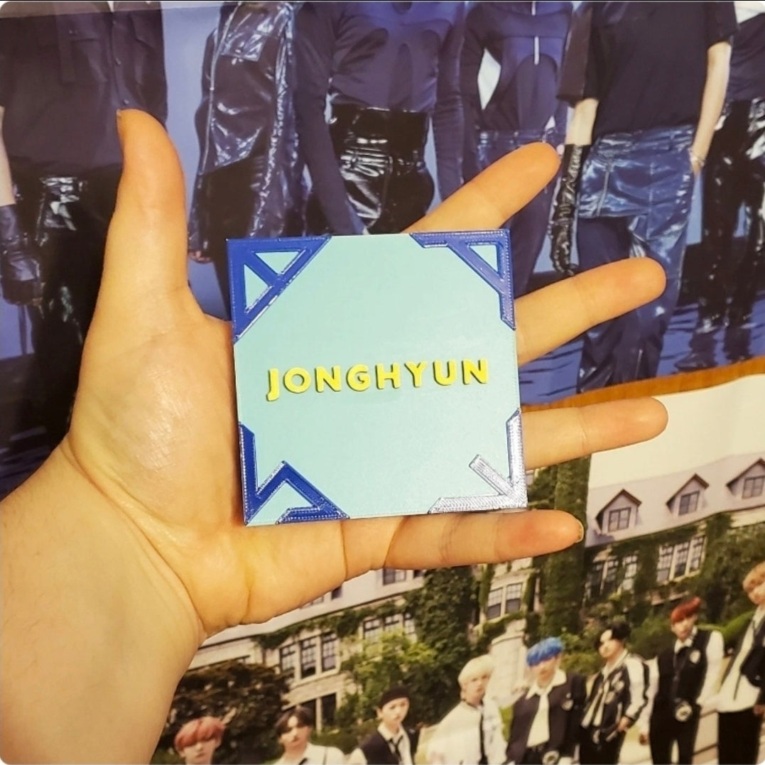 Shinee Jonghyun K-Pop Logo Standee