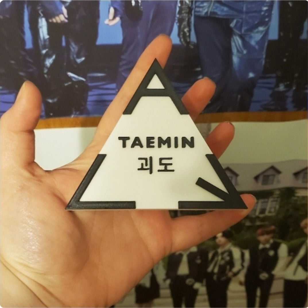 Shinee Taemin K-Pop Logo Standee