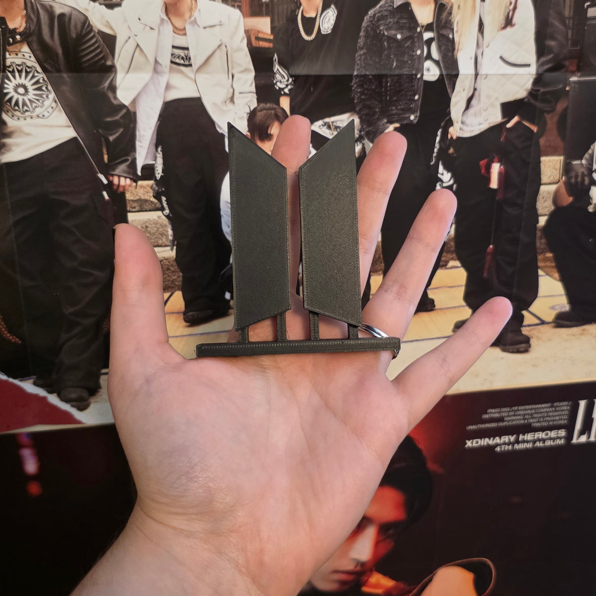 BTS K-Pop Logo Standee